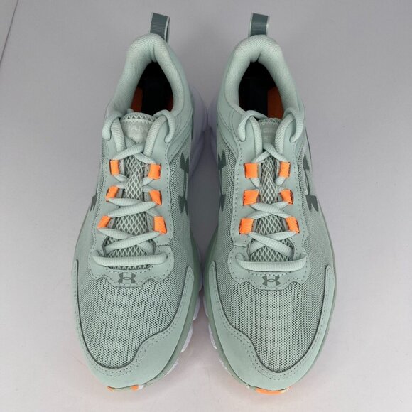 Under Armour Womens Mint Green Charged Assert 9 Low Top Size 8.5 Running Shoes - Picture 4 of 10